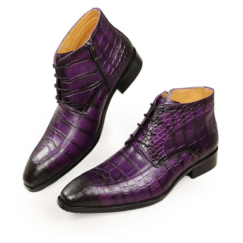 Men Formal Wear With Boots - Stivaletti di nuova moda in pura