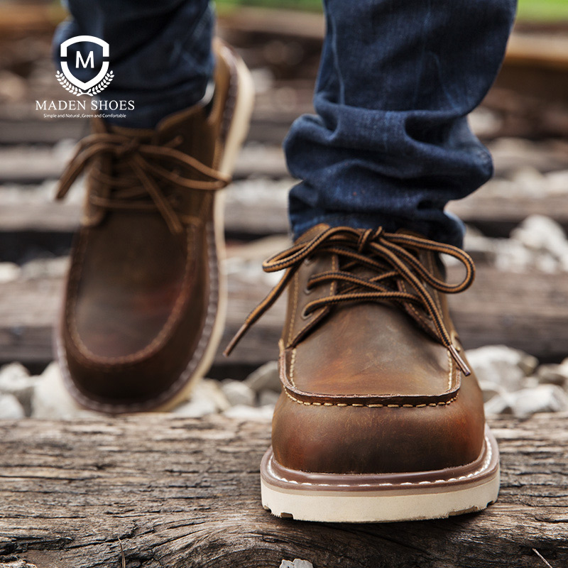 Men Formal Wear With Boots - Scarpe Eleganti Vintage da Uomo Maden,
