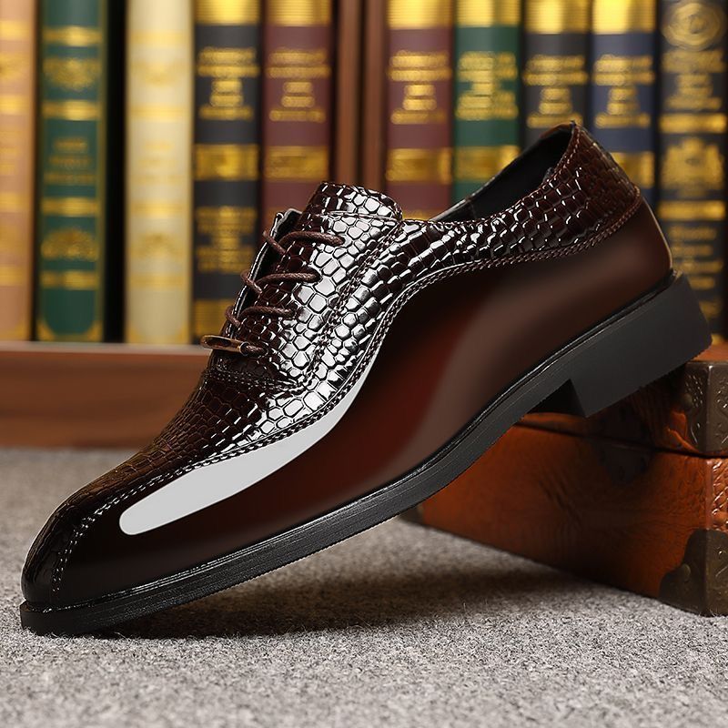 Men'S Formal Style - Scarpe eleganti da uomo in pelle