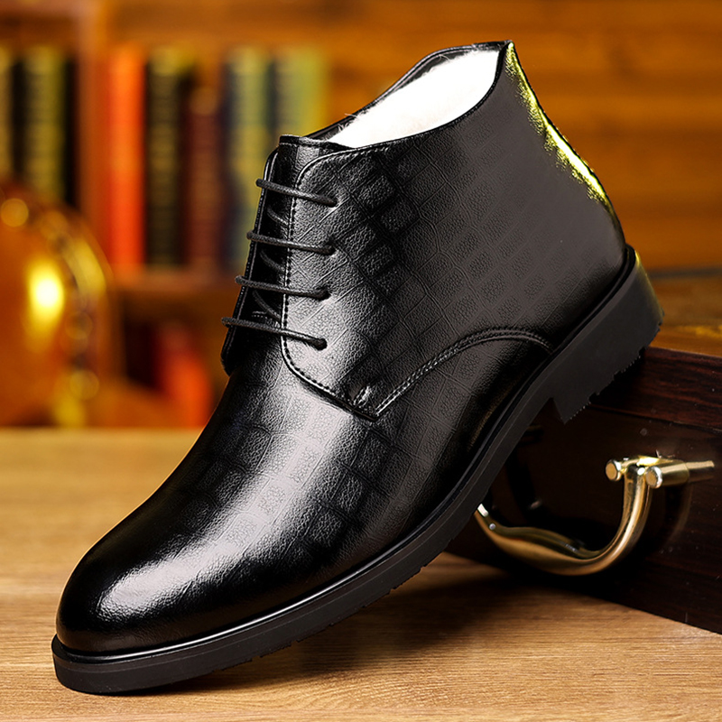 Men Formal Wear With Boots - Abbigliamento formale da uomo d'affari invernale