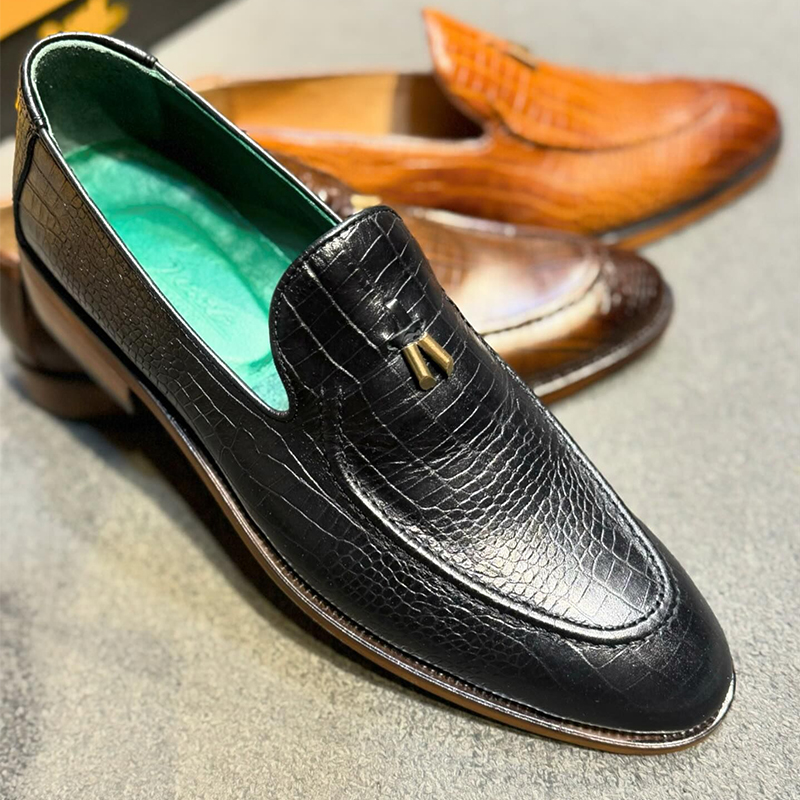 Men Formal Wear Brands - Mocassini Formali alla Moda per Uomo,