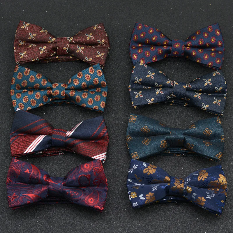 Men Formal Wear For Wedding - Papillon da uomo per matrimonio, doppio,