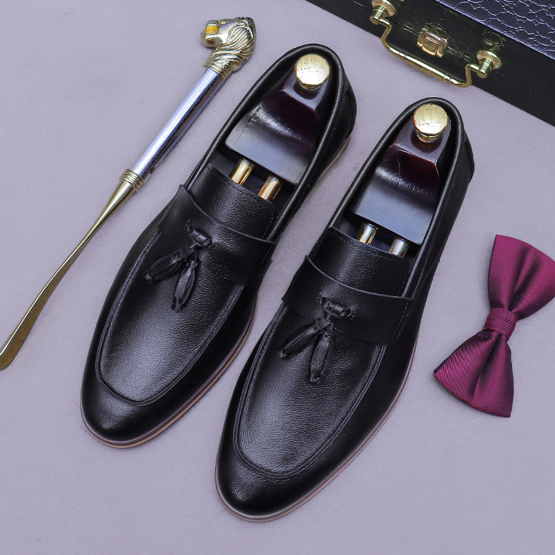 Formal Men Daily Wear Shoes - Mocassini da uomo in vera pelle