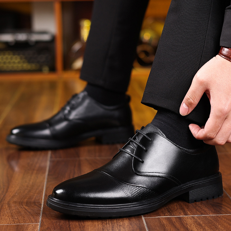 Formal Men Daily Wear Shoes - Scarpe Oxford da uomo in vera