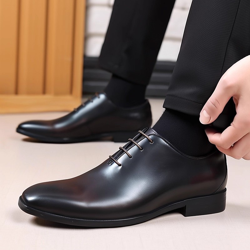 Men Formal Wear Brands - Scarpe Oxford da uomo in vera