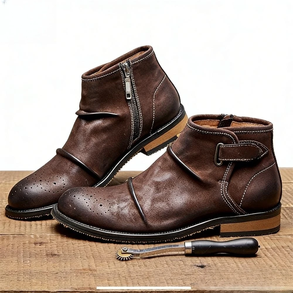 Stivaletti da Uomo con Punta B - Formal Men Daily Wear Footwear recensione e prezzo