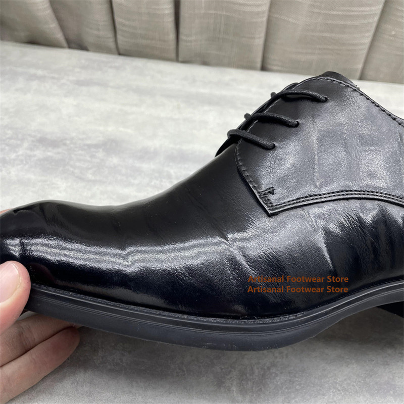 Scarpe Oxford in pelle nera da - Formal Men Daily Wear Shoes recensione e prezzo