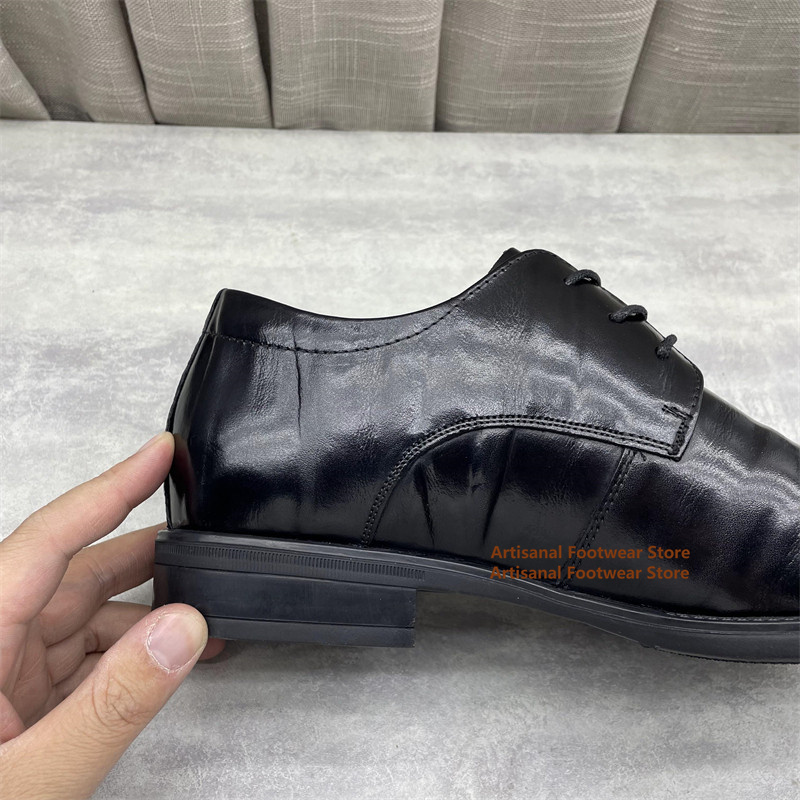 Scarpe Oxford in pelle nera da - Formal Men Daily Wear Shoes recensione e prezzo