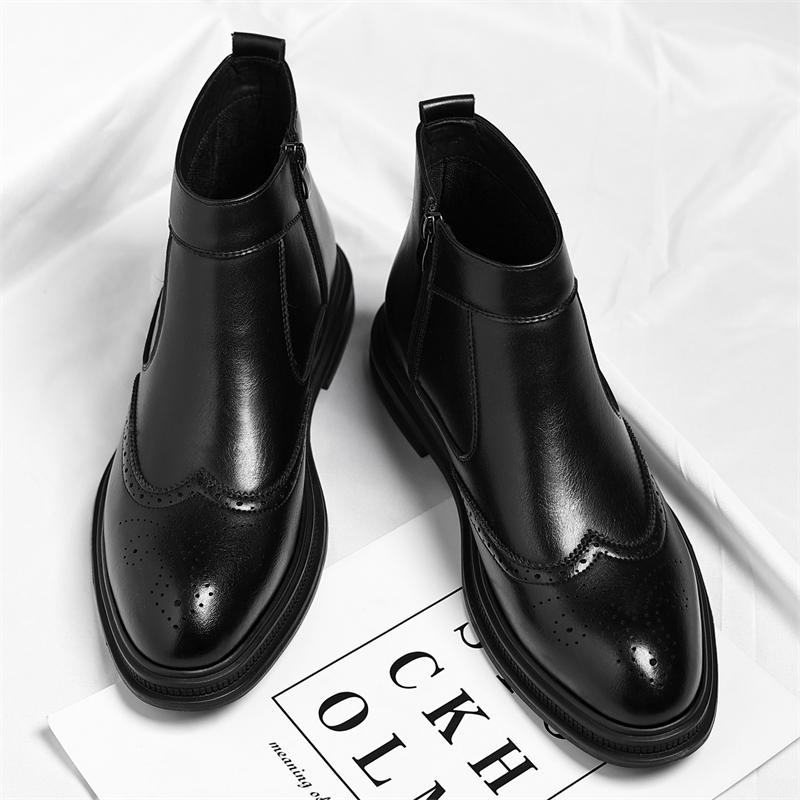 Gli stivali alti da uomo d'aff - Men Formal Wear With Boots recensione e prezzo