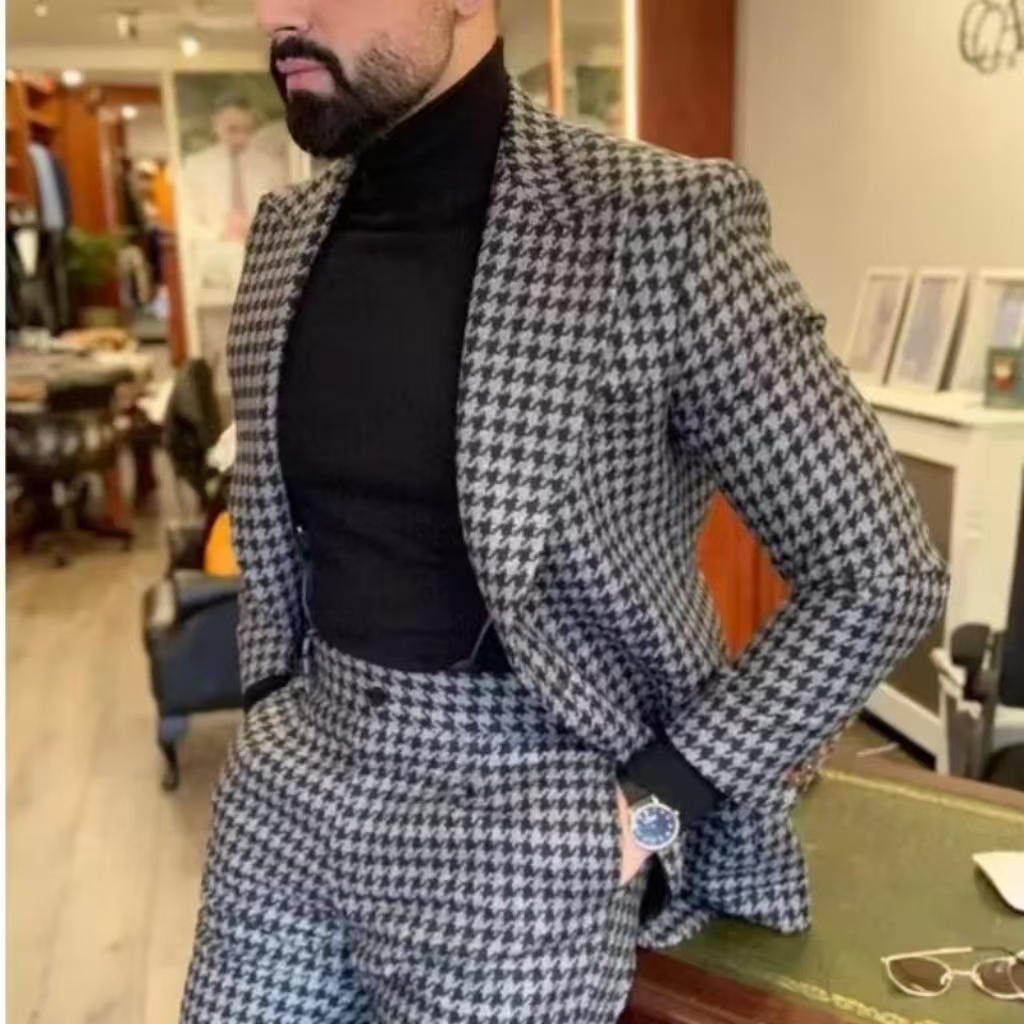 Abito da uomo vintage pied de  - Men Formal Wear For Wedding recensione e prezzo