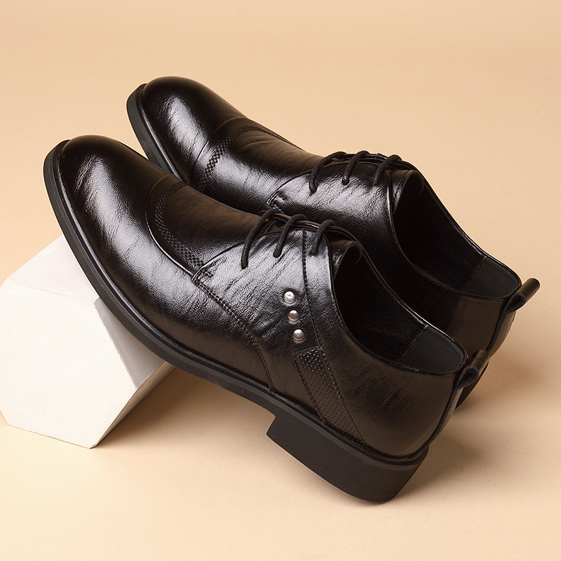 Scarpe Oxford in Pelle con Det - Formal Men Daily Wear Shoes recensione e prezzo