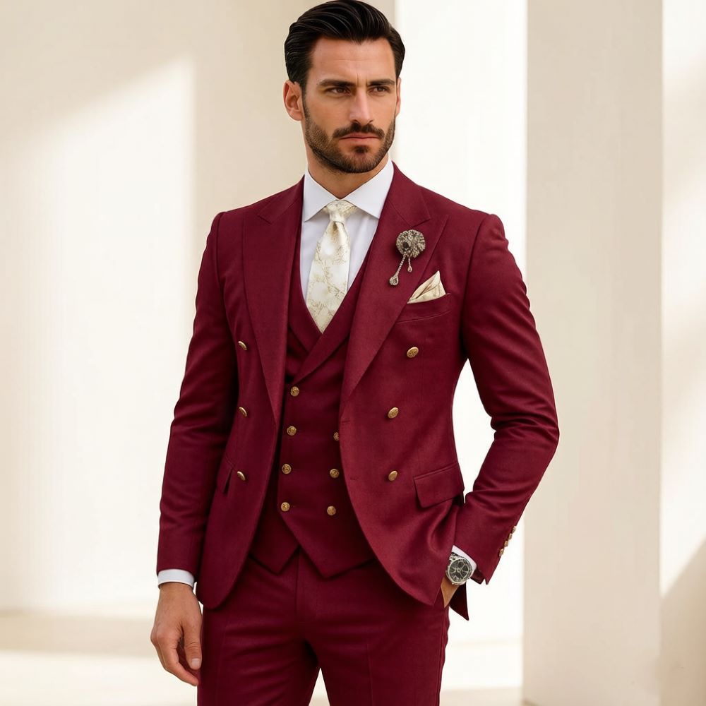 Abito da Sposo Uomo Color Avor - Men Formal Wear For Wedding recensione e prezzo