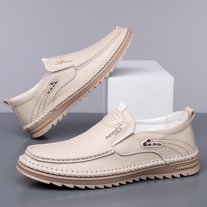 Scarpe in Vera Pelle di Prima  - Formal Men Daily Wear Shoes recensione e prezzo