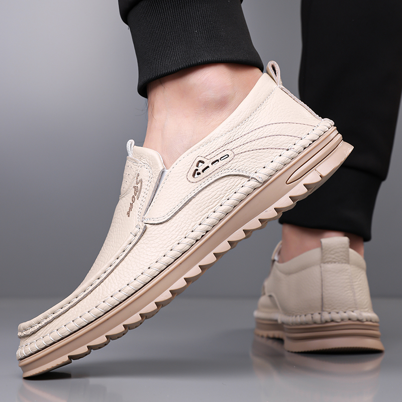 Scarpe in Vera Pelle di Prima  - Formal Men Daily Wear Shoes recensione e prezzo