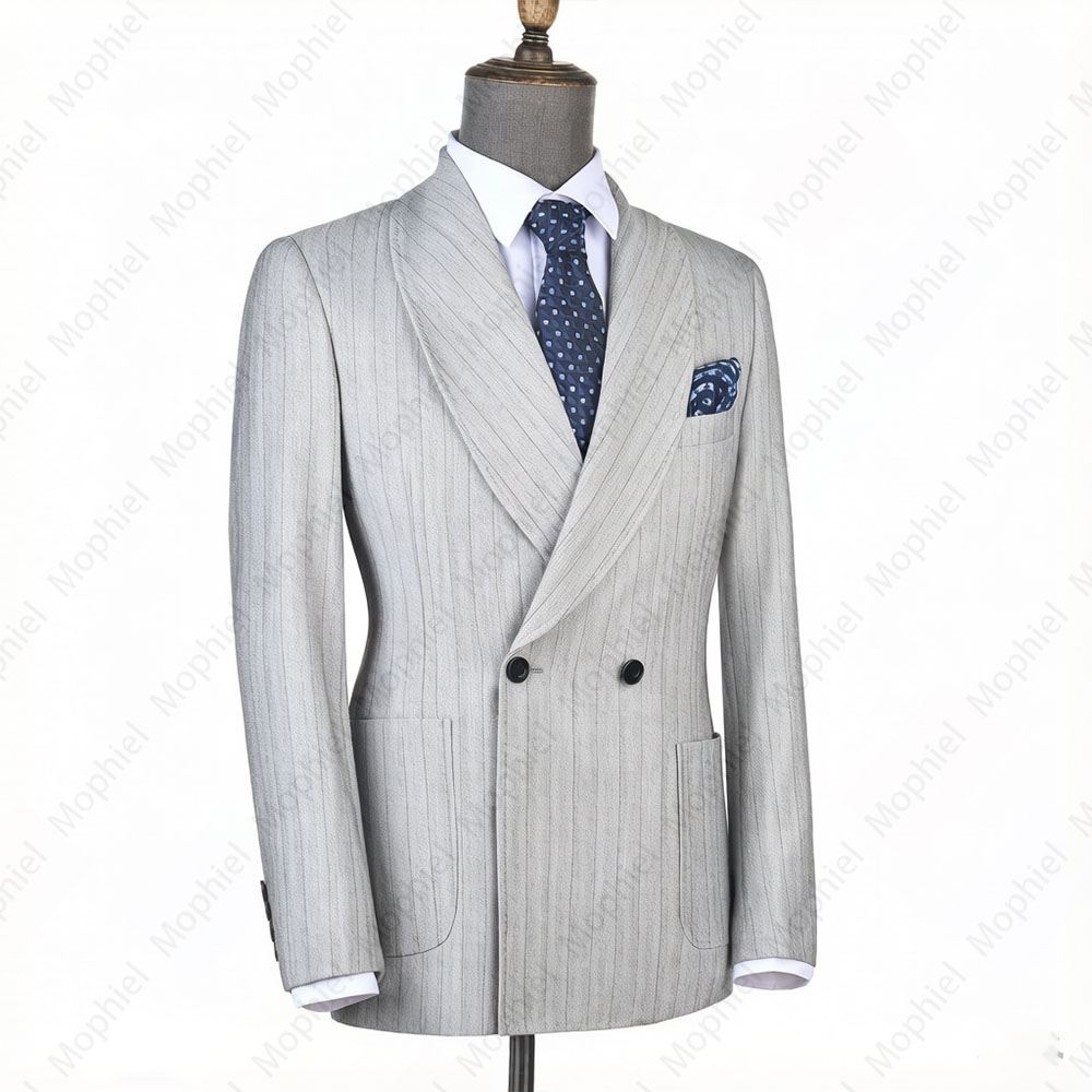 Abito da Uomo Mophiel Grigio C - Men Formal Wear For Wedding recensione e prezzo
