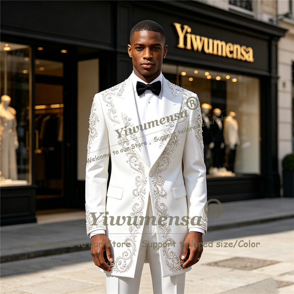 Abito da Uomo con Perline di C - Men Formal Wear For Wedding recensione e prezzo
