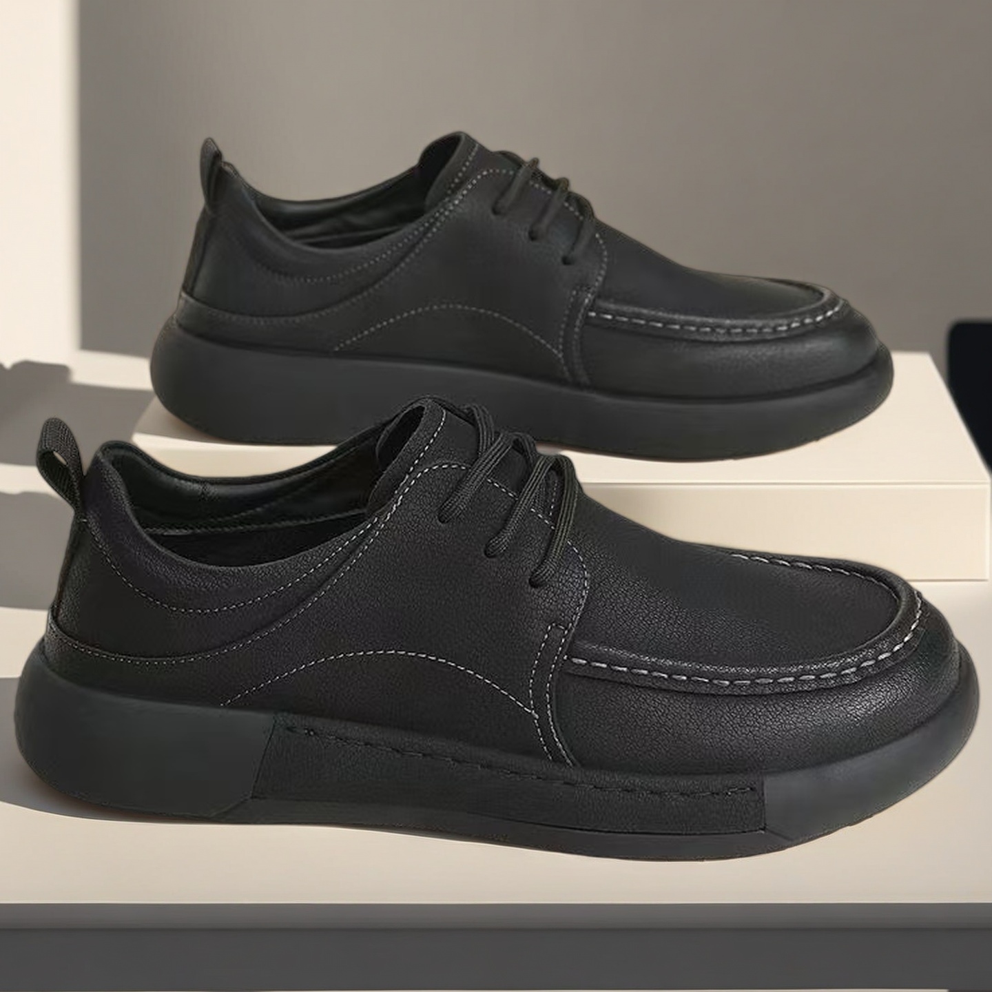 Scarpe da uomo con punta larga - Formal Men Daily Wear Footwear recensione e prezzo
