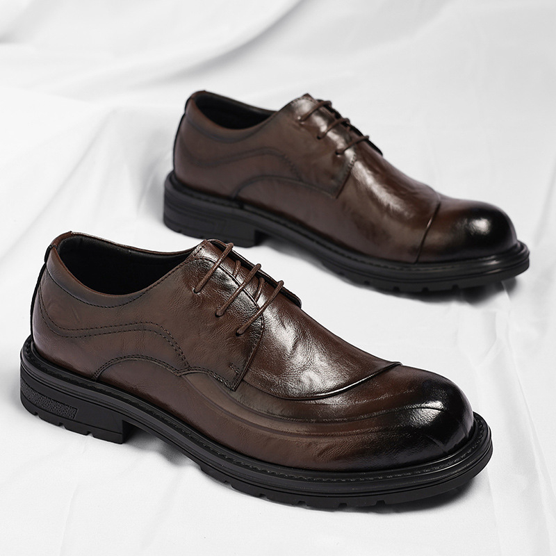 Scarpe stringate in vera pelle - Men Formal Wear For Wedding recensione e prezzo