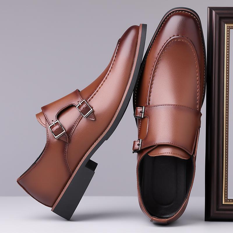 Scarpe Derby in Pelle Formali  - Formal Men Daily Wear Shoes recensione e prezzo