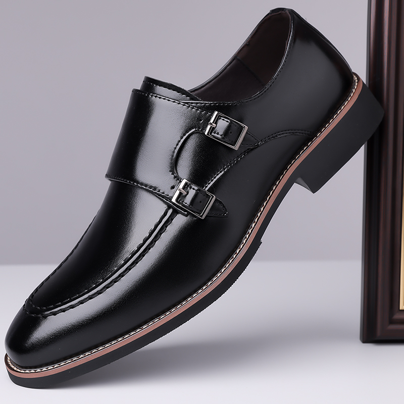 Scarpe Derby in Pelle Formali  - Formal Men Daily Wear Shoes recensione e prezzo