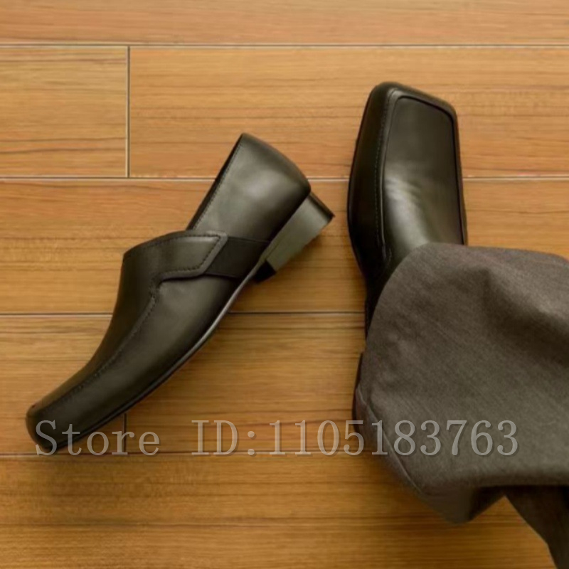 Mocassini da Uomo in Pelle Ner - Formal Men Daily Wear Footwear recensione e prezzo