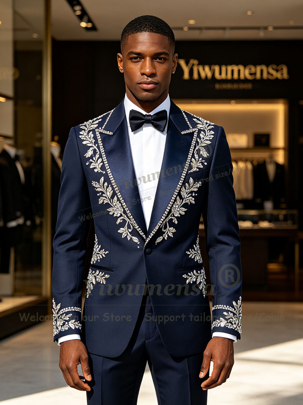 Eleganti Abiti Blu Navy da Uom - Men Formal Wear For Wedding recensione e prezzo