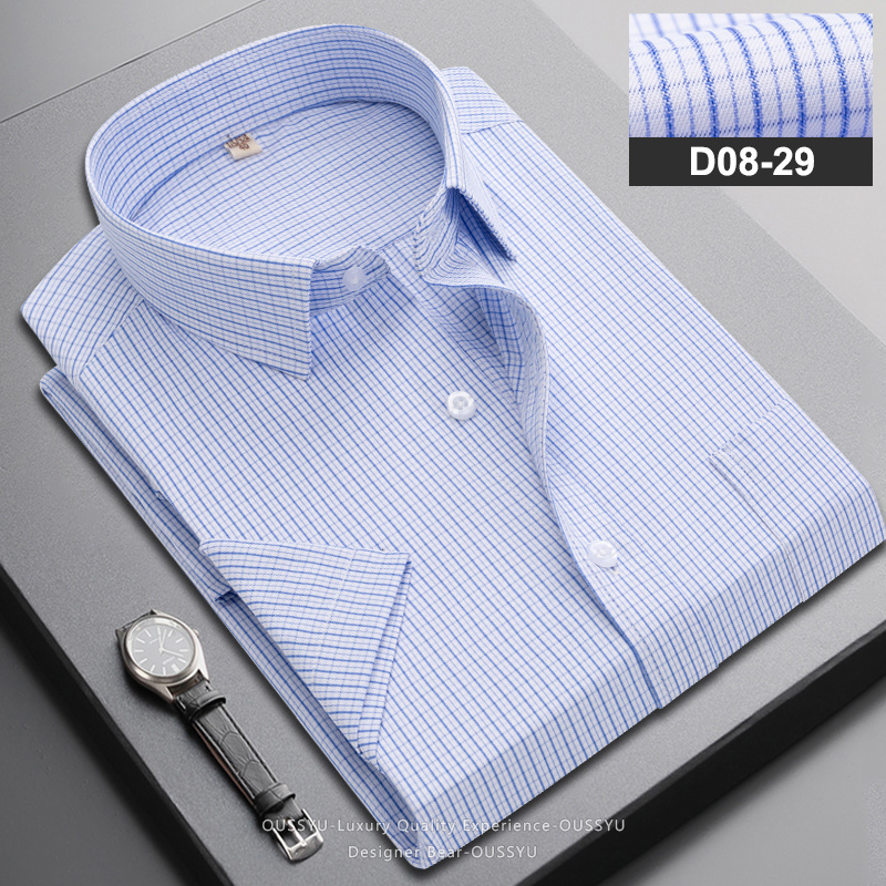 Camicia a maniche corte a righ - Men Formal Wear Brands recensione e prezzo