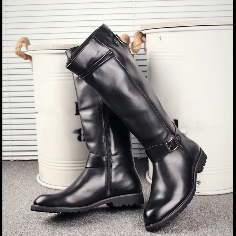 Plus Size 37-46 Stivali da mot - Men Formal Wear With Boots recensione e prezzo