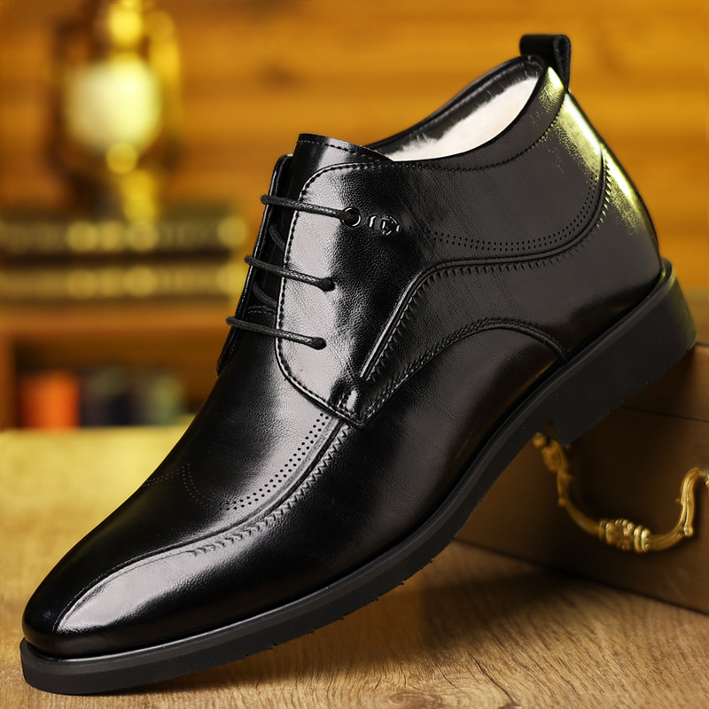 Scarpe invernali in pelle da u - Men Formal Wear With Boots recensione e prezzo