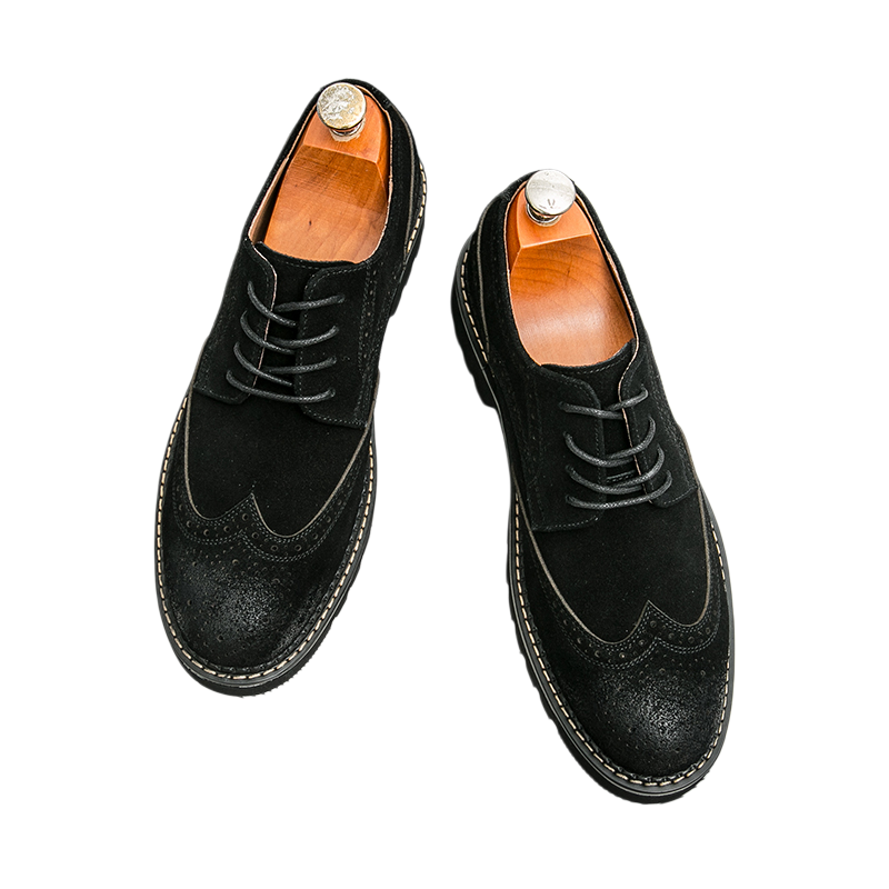 Oxford brogue in pelle scamosc - Formal Men Daily Wear Shoes recensione e prezzo